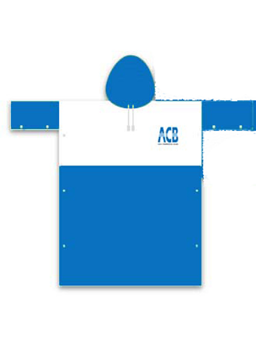 Đồng phục áo mưa 2 đầu ACB Bank 006