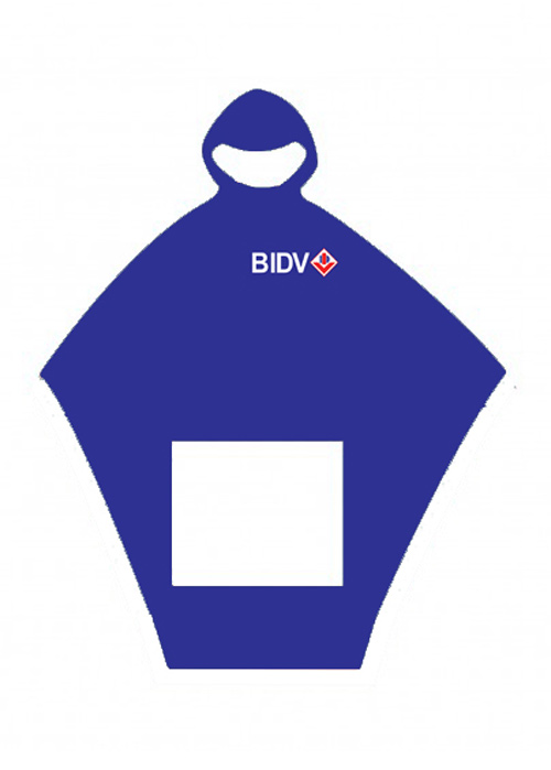 Đồng phục áo mưa 2 đầu BIDV 008