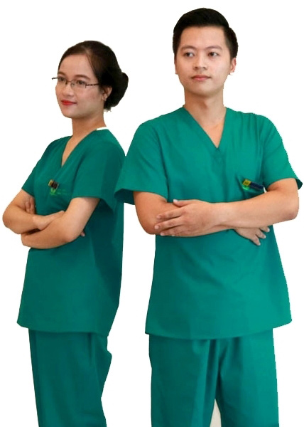 Đồng phục bác sĩ bệnh viện Da Liễu 007