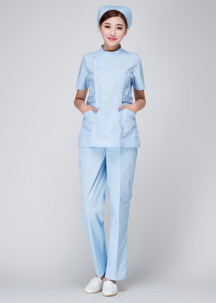 Đồng phục y tá bệnh viện Truyền Máu Huyết Học 002