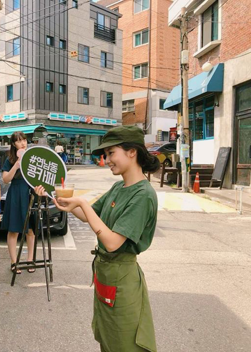 Đồng phục nhân viên quán Cộng Cà Phê 003