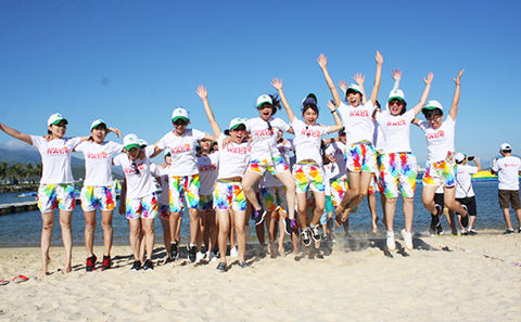 May đồng phục team building cho công ty